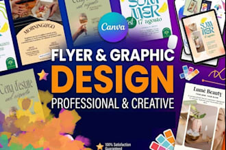 design a professional and eye catching flyer