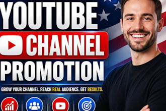 do youtube channel promotion, video short promotion subscription grow SEO