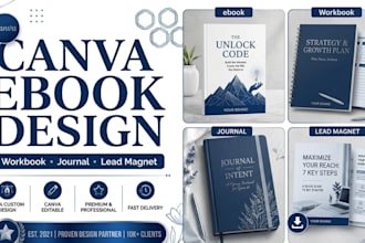 design canva ebook redesign journal design workbook canva ebook layout design