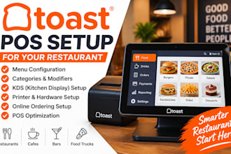 setup and configure toast pos system for your restaurant