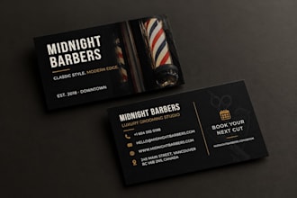 design a professional business card