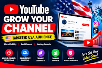 do youtube channel promotion video marketing USA channel growth video promotion