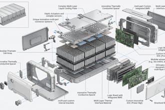design ev battery pack enclosures and thermal management systems cad