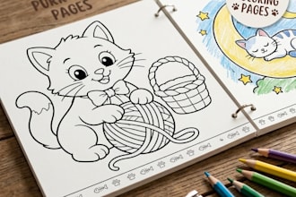 design children activity books, coloring and tracing woorksheets