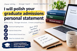 polish your graduate admissions personal statement eras statement ucal and sop