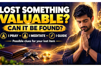 provide spiritual guidance and prayer for your lost item