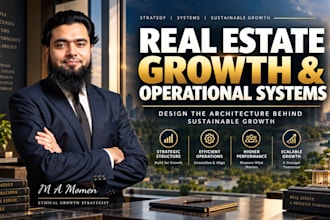 design your real estate growth and operational systems