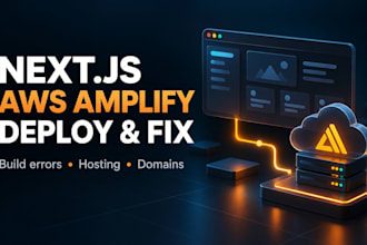 deploy next js on AWS amplify and fix deployment errors