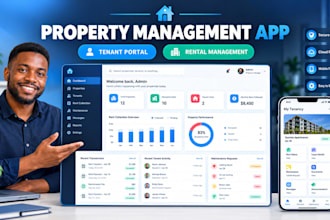 build a property management app with tenant portal