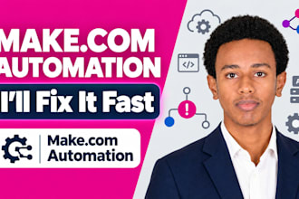 fix, debug and repair your broken make,com automation