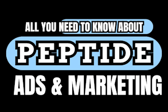 fix peptide marketing peptide ads facebook ads peptide google ads or tiktok ads
