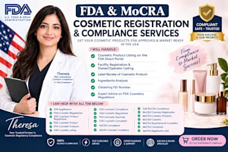 register your cosmetics with fda and ensure mocra compliance