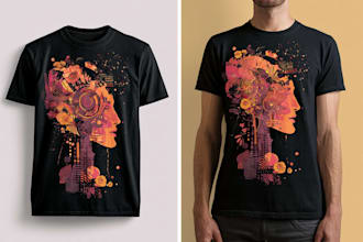do t shirt design and graphic t shirt design