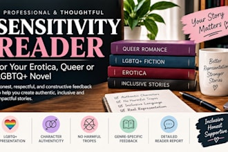 be a sensitivity beta reader for your erotica queer lgbtq beta reader