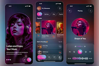 build ai music streaming,learning,editing, event,promotion,social networking app
