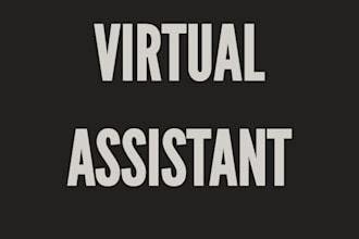 be your virtual assistant for admin tasks