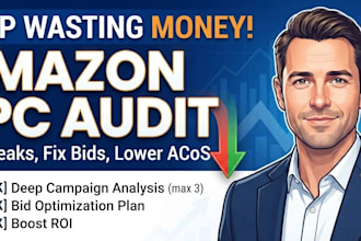 audit amazon PPC campaigns, keywords, bids and acos