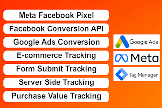 integrate facebook pixel, tiktok pixel, and conversion API