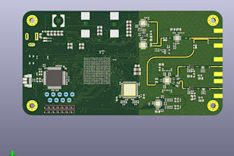 design rf antenna pcb, rf pcb layout, rf amplifier, and multilayer pcb