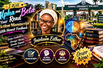 alpha and beta read your fiction manuscript with honest feedback