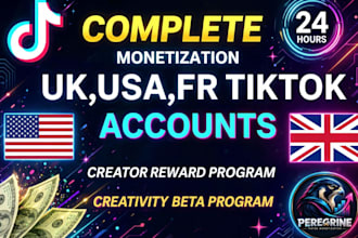 create and monetize tiktok account organically to earn in creator reward program