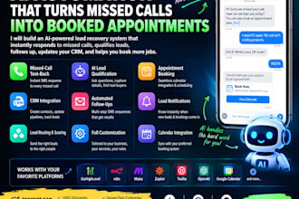 automate missed calls and follow up with leads using ai