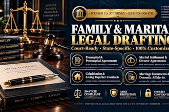 draft a legally binding US prenuptial or postnuptial agreement