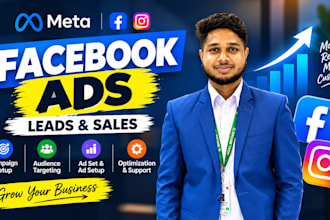 setup and optimize facebook ads for leads and sales