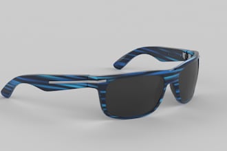 create custom 3d eyeglasses, sunglasses and eyewear models