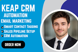 fix keap CRM contact tagging keap sales pipeline automation vtiger