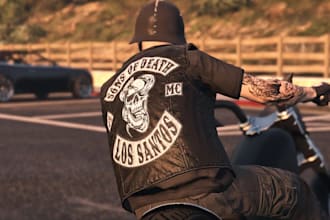 create fivem kuttes custom fivem clothing kuttes mc mc vest biker clothing