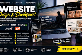 build carbonmade cargo smugmug jekyll retoucher ugc photographer duda website