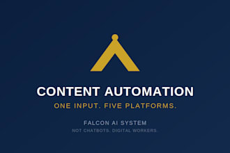 build ai content automation for social media