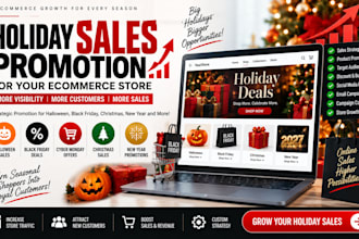 promote your ecommerce store for halloween and holiday sales