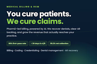 provide medical coding, billing and rcm services