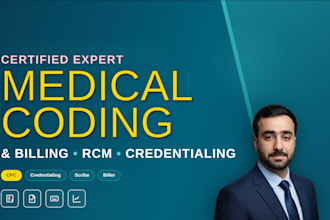 do medical coding, credentialling, billing