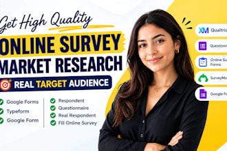 gather online survey respondents or qualtrics, online forms from any country