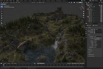 create roblox building, 3d building, 3d landscape models and maps