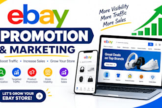do ebay promotion and marketing with ebay SEO to boost traffic and sales