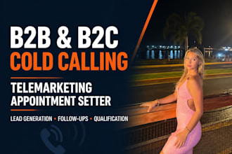 b2b b2c cold calling telemarketer and appointment setter