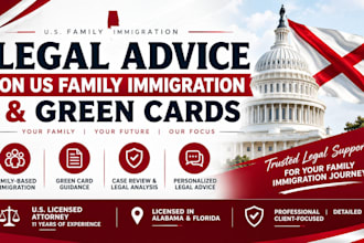provide legal advice on US family immigration and green cards