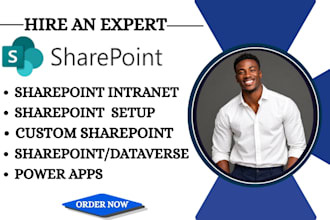 build sharepoint online intranet with power automate and power apps