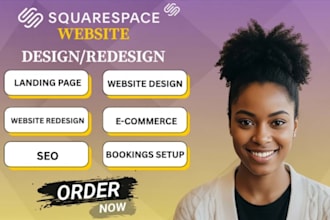 build squarespace store design, redesign squarespace website, squarespace store