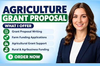 write agriculture grant proposal farm funding agriculture grant application