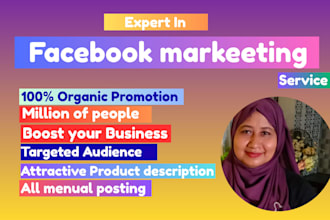 do facebook marketing, fb promotion in USA