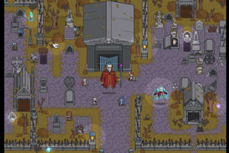 create pixel art horror tileset tilemap, fantasy rpg pixel assets for indie game