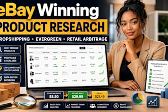 find ebay dropshipping winning product evergreen best research retail arbitrage