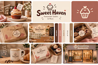design a modern corporate brand identity and stationery kit