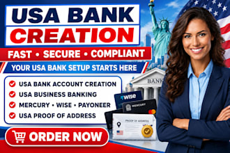 do USA bank creation for resident and non resident