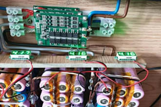 design lifepo4 bms pcb for battery charging, monitoring and protection